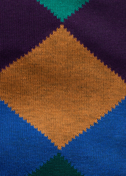 Paul Stuart Latest | Argyle Crew Sock