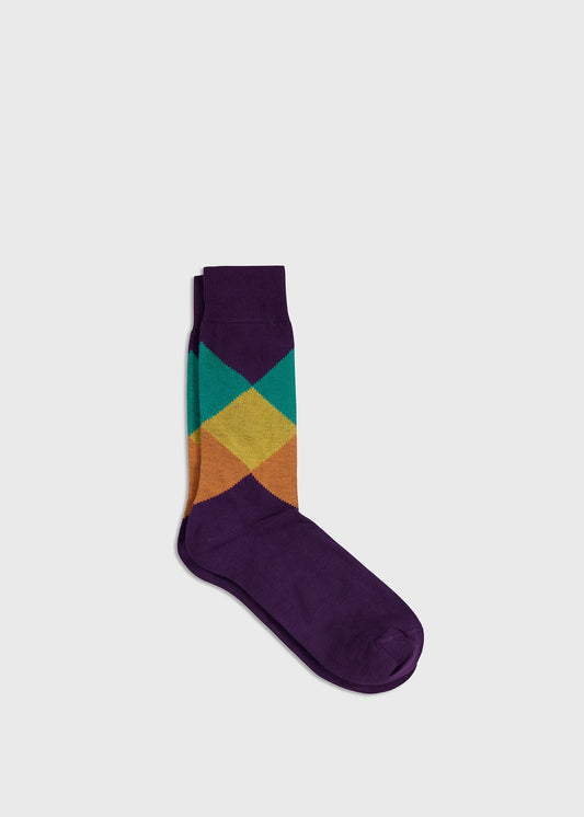 Paul Stuart Deals | Argyle Crew Sock