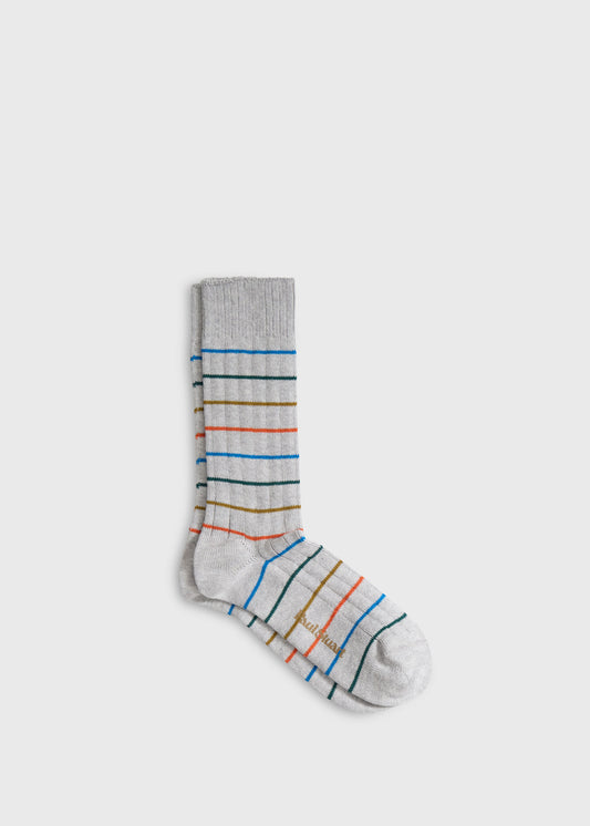 Paul Stuart Trusted | Colorful Striped Summer Sock