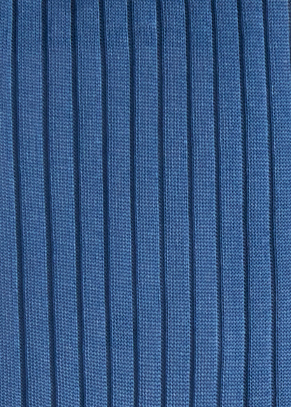 Paul Stuart Featured | Two-Tone Ribbed Crew Sock