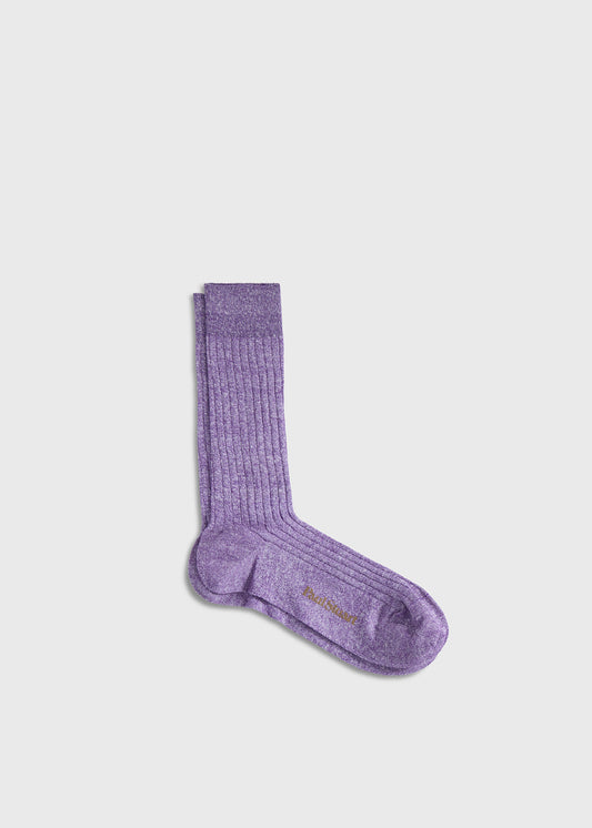 Paul Stuart New | Mélange Vertical Stripe Sock