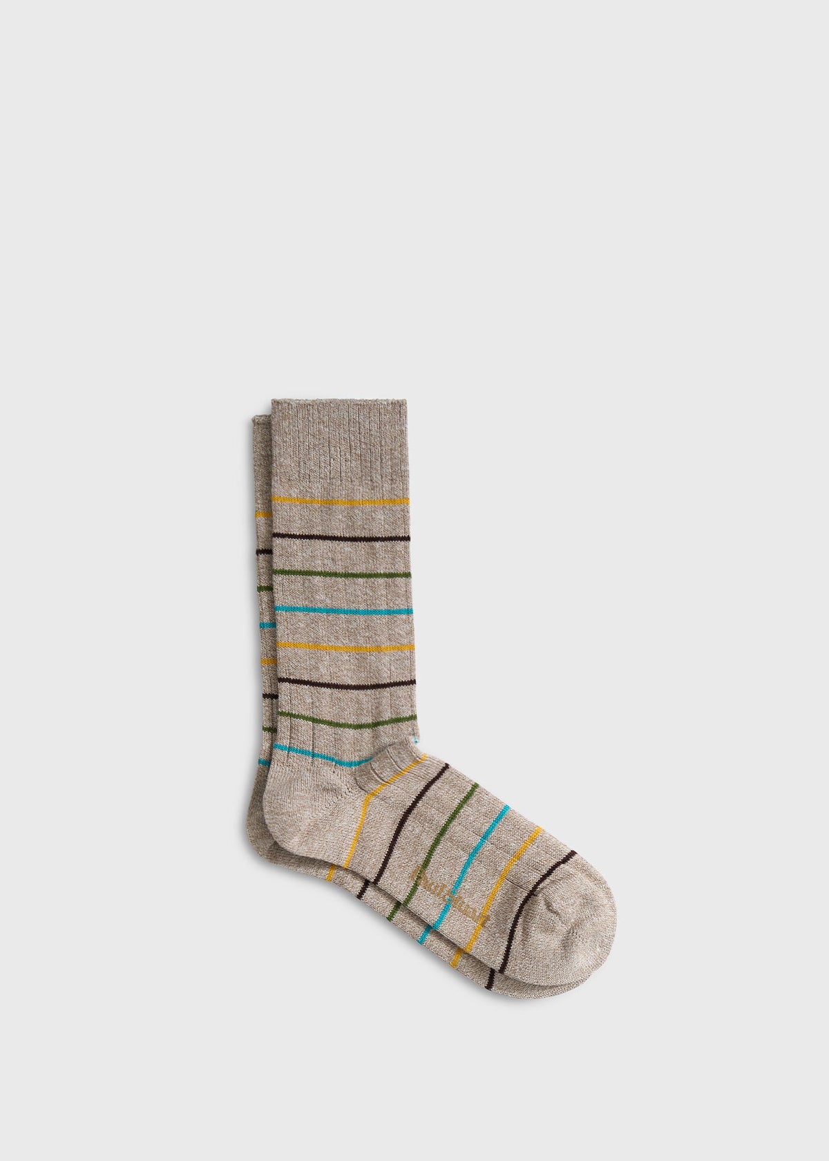 Paul Stuart Classic | Colorful Striped Summer Sock
