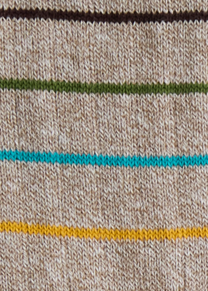 Paul Stuart Classic | Colorful Striped Summer Sock