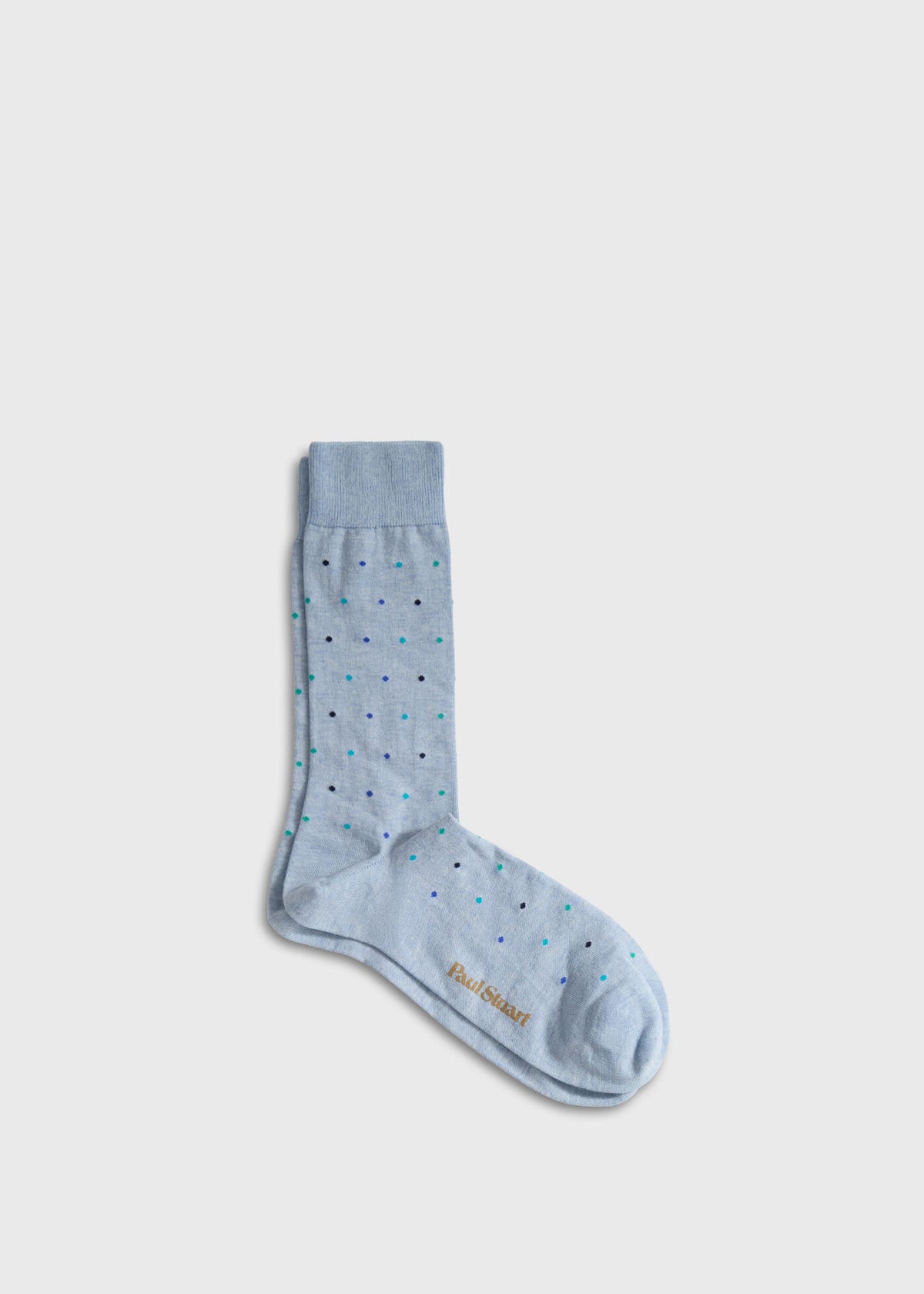 Paul Stuart Exclusive | Micro Poka-Dot Crew Sock