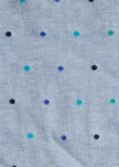 Paul Stuart Exclusive | Micro Poka-Dot Crew Sock