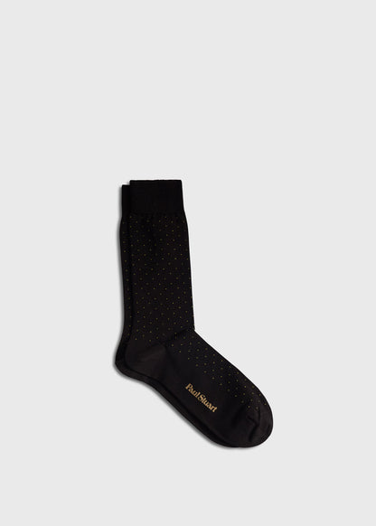 Paul Stuart Great Value | Micro-Dot Crew Sock