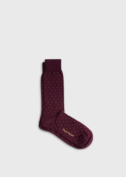 Paul Stuart Popular | Colorful Dot Sock