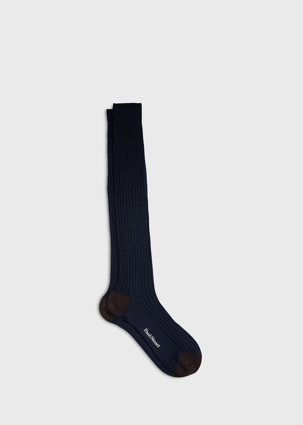 Paul Stuart Quality | Two-Tone Ribbed Sock