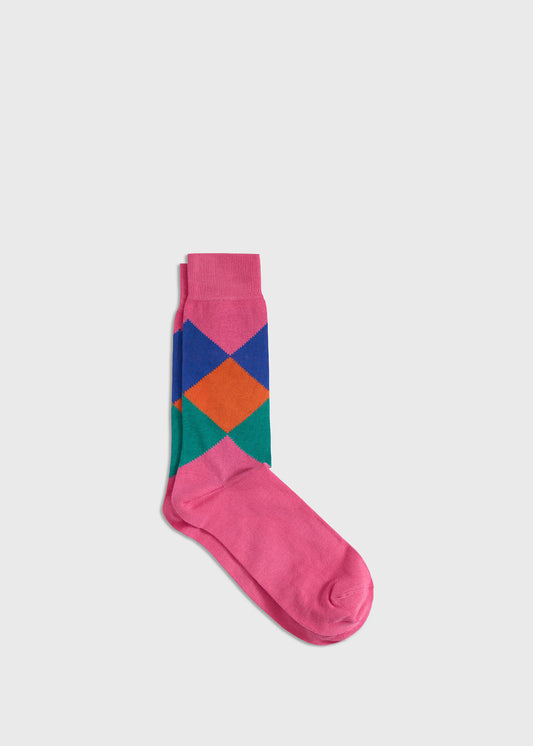 Paul Stuart Recommended | Argyle Crew Sock