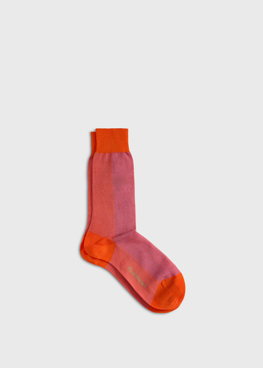 Paul Stuart Latest | Two-Tone Oxford Sock
