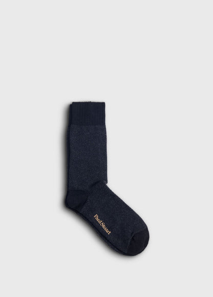 Paul Stuart Everyday | Cashmere Blend Oxford Sock