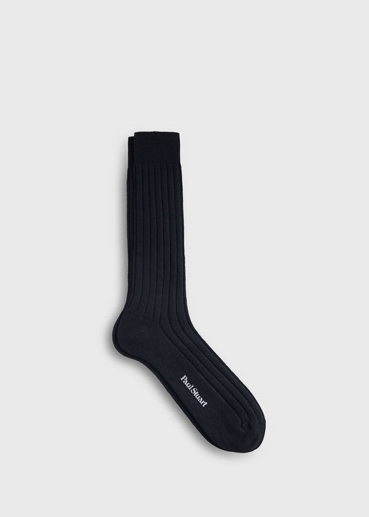 Paul Stuart Deals | Cashmere Ribbed Crew Sock