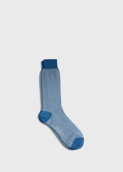 Paul Stuart Trending | Wool Mini Two-Tone Stripe Sock