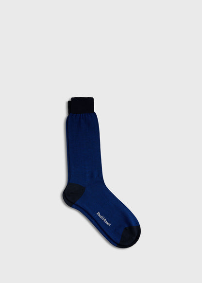 Paul Stuart Deals | Wool Mini Two-Tone Stripe Sock