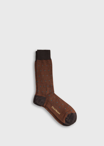 Paul Stuart Trusted | Oxford Dot Sock