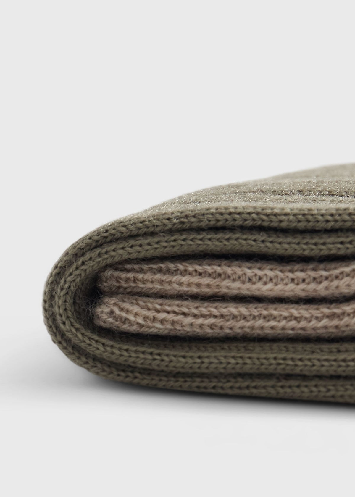 Paul Stuart Best Seller | Wool Ribbed Sock with Contrast Trim