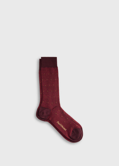 Paul Stuart Discount | Oxford Dot Sock