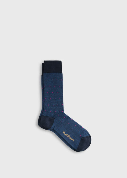 Paul Stuart Discount | Oxford Dot Sock