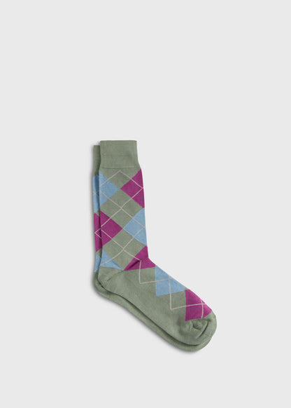 Paul Stuart Recommended | Cotton Argyle Sock