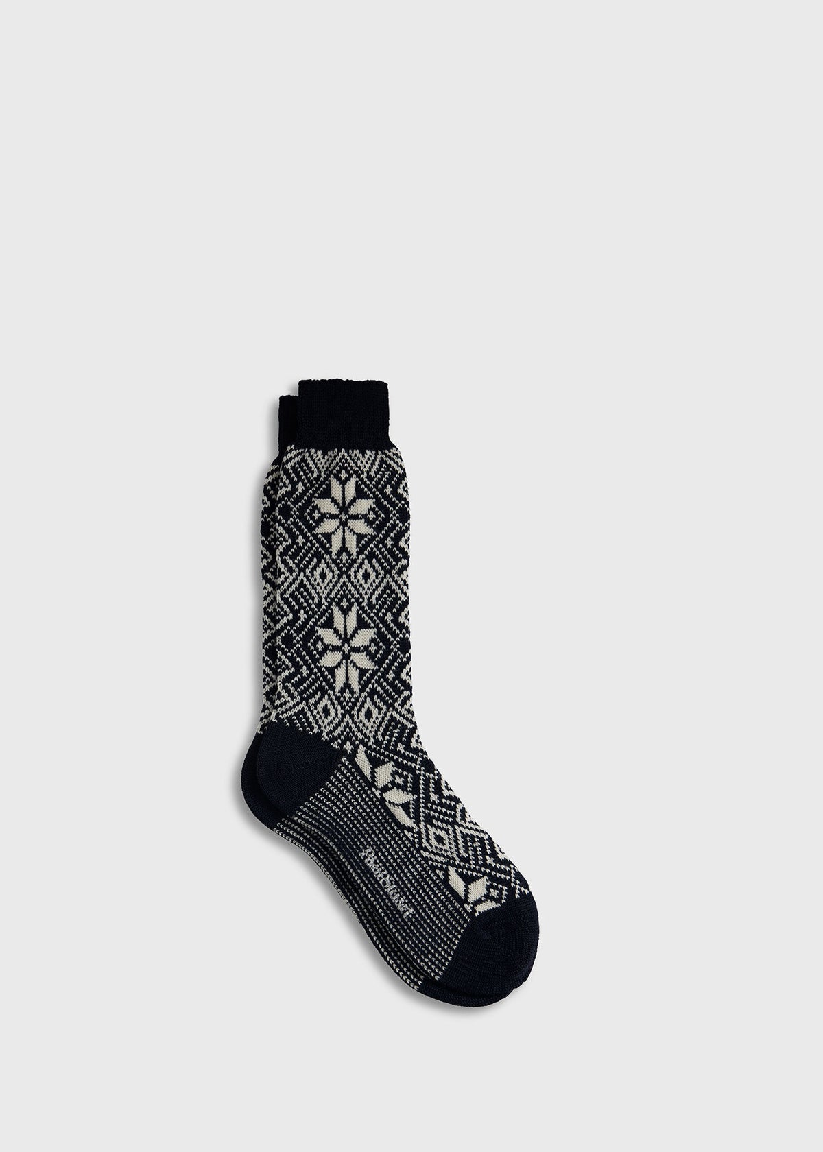 Paul Stuart Premium | Wool Blend Snowflake Sock