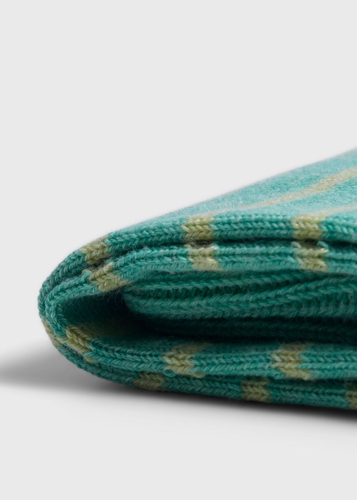 Paul Stuart Recommended | Cotton Two-Tone Stripe Sock