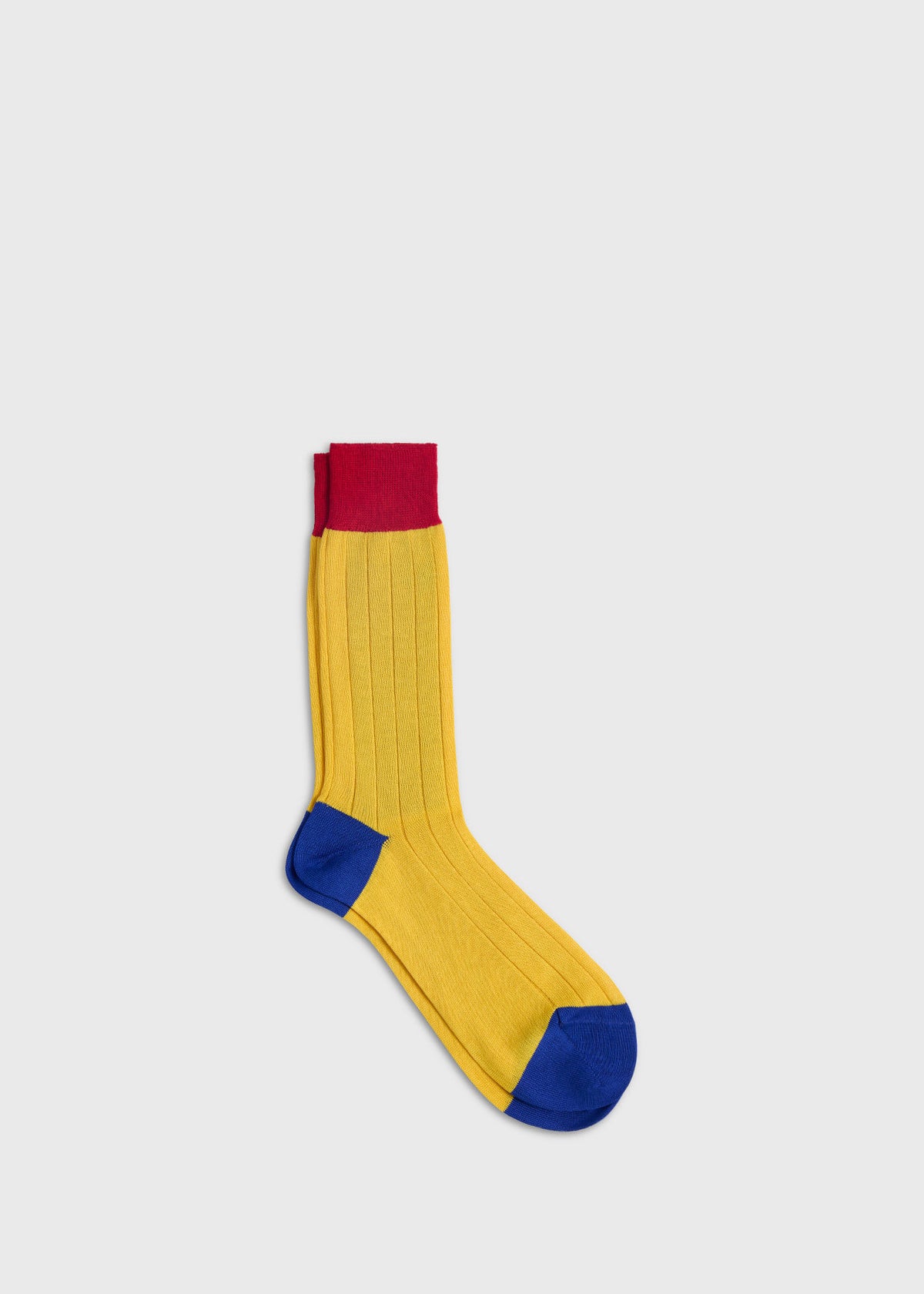 Paul Stuart Premium | Mercerized Cotton Ribbed Sock