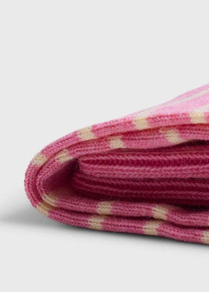 Paul Stuart Great Value | Cotton Two-Tone Stripe Sock