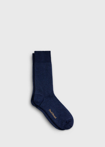 Paul Stuart Featured | Cashmere Blend Oxford Sock