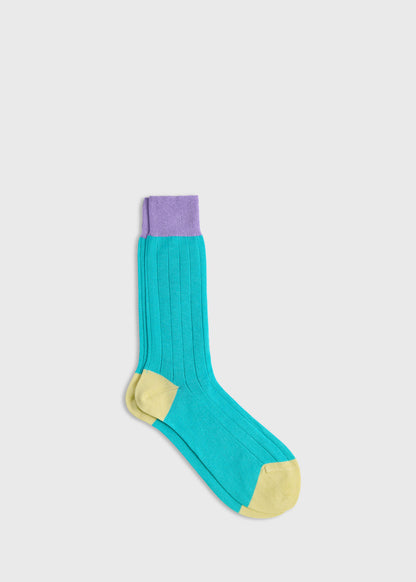 Paul Stuart Trending | Mercerized Cotton Ribbed Sock