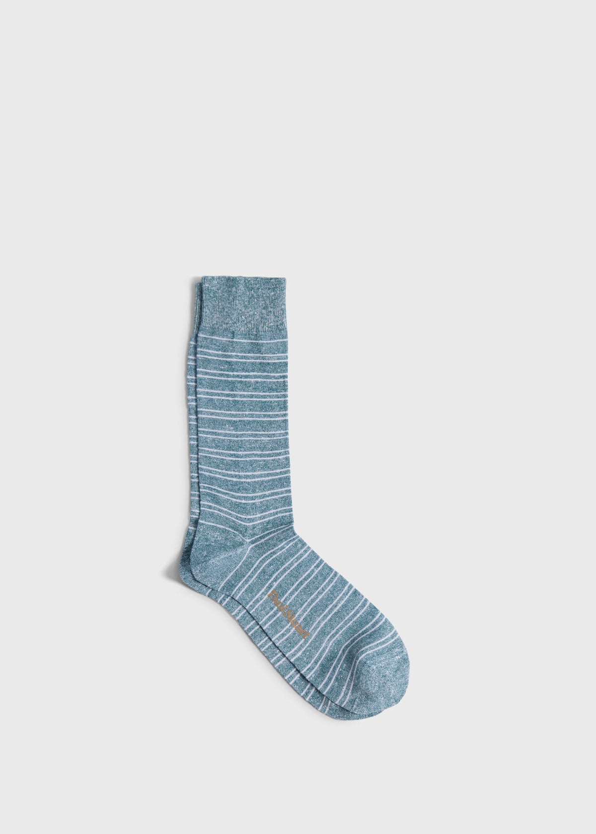 Paul Stuart Essential | Linen & Cotton Double Stripe Sock