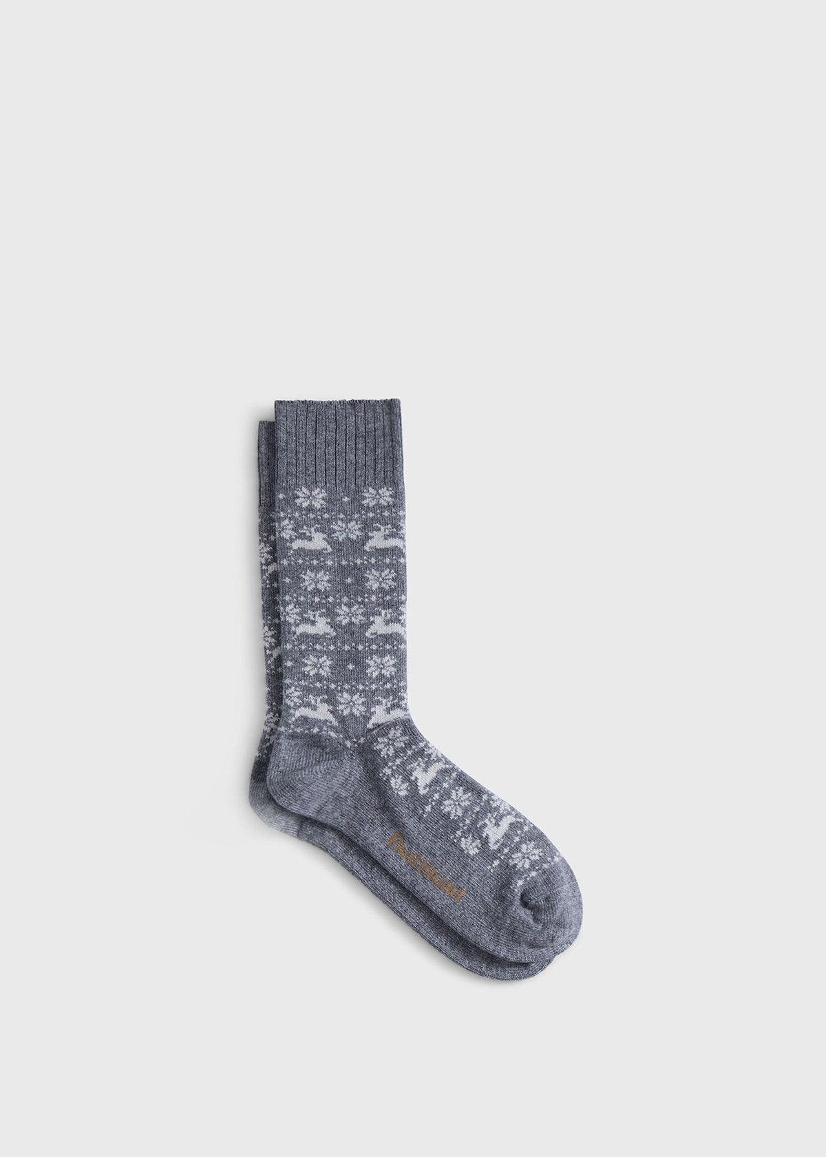 Paul Stuart Classic | Reindeer & Snowflake Sock