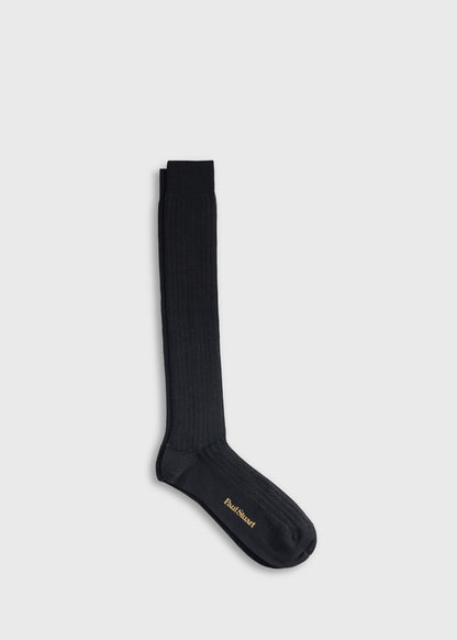 Paul Stuart Top Pick | Wool & Cotton Shadow Stripe Sock