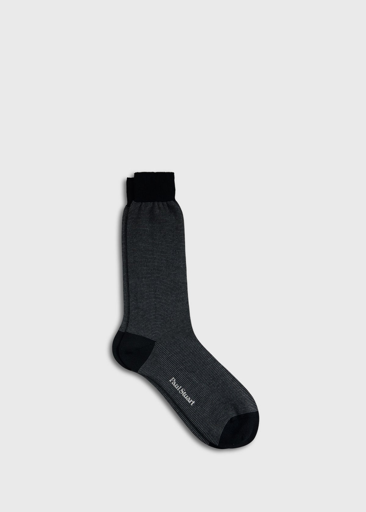 Paul Stuart Smart Buy | Wool Mini Two-Tone Stripe Sock