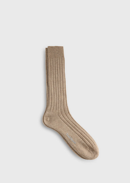 Paul Stuart Sale | Cashmere Ribbed Crew Sock