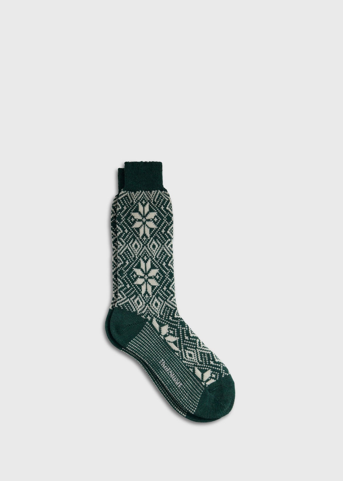 Paul Stuart Premium | Wool Blend Snowflake Sock