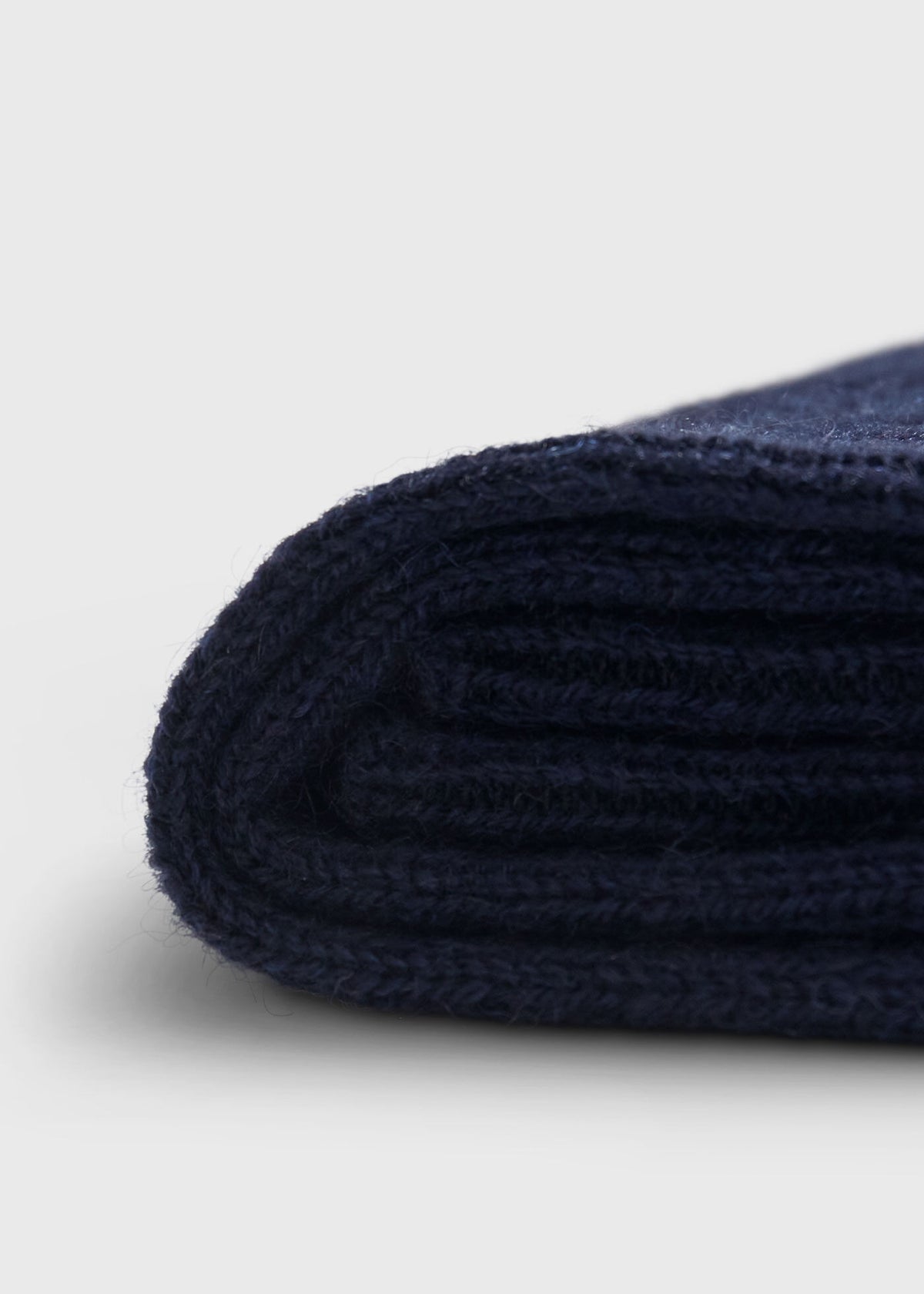 Paul Stuart Premium | Cashmere Ribbed Crew Sock