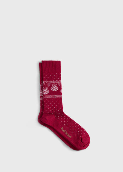 Paul Stuart Discount | Festive Ornament Sock