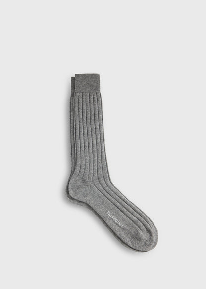 Paul Stuart Best Seller | Cashmere Ribbed Crew Sock