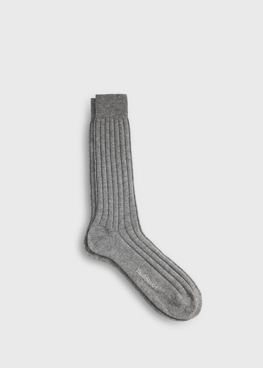 Paul Stuart Best Seller | Cashmere Ribbed Crew Sock