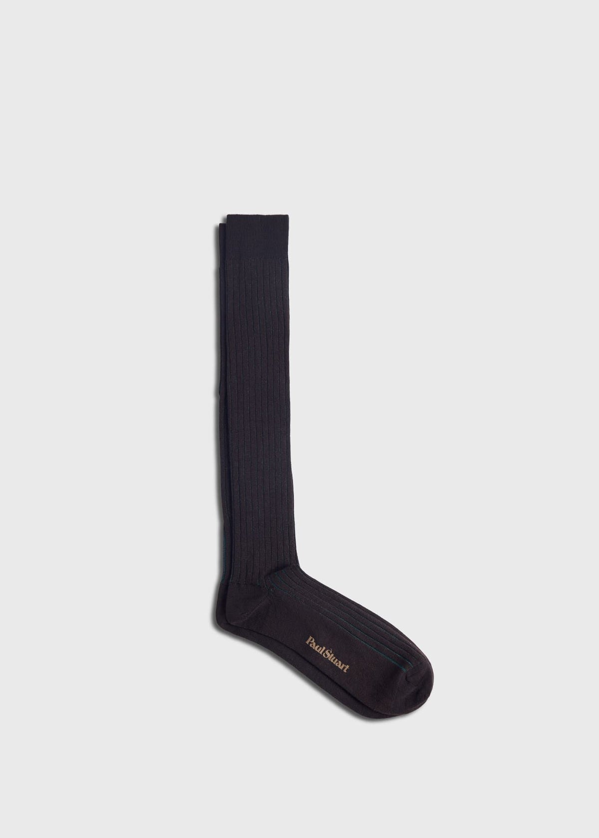 Paul Stuart Great Value | Wool & Cotton Shadow Stripe Sock