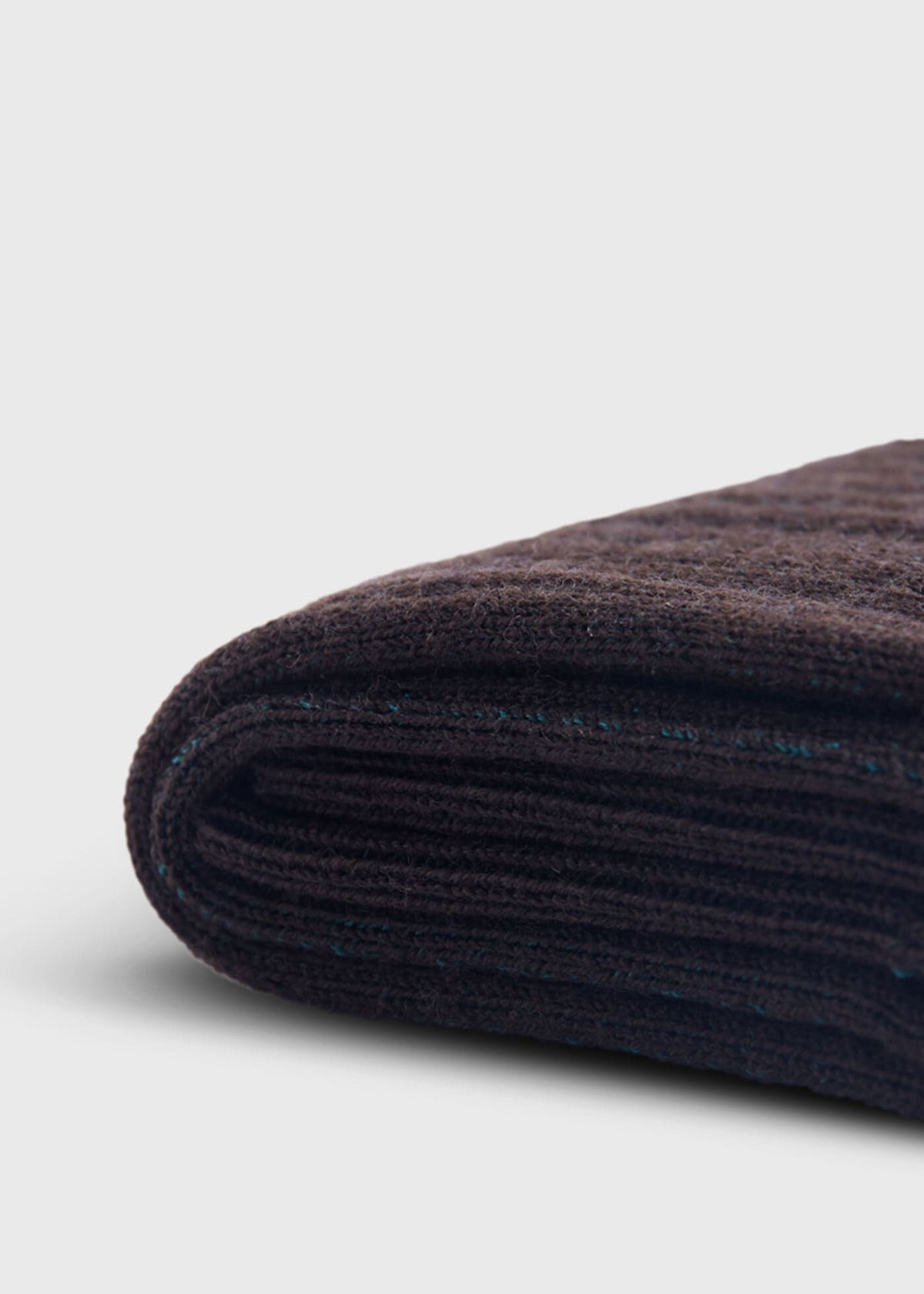 Paul Stuart Great Value | Wool & Cotton Shadow Stripe Sock