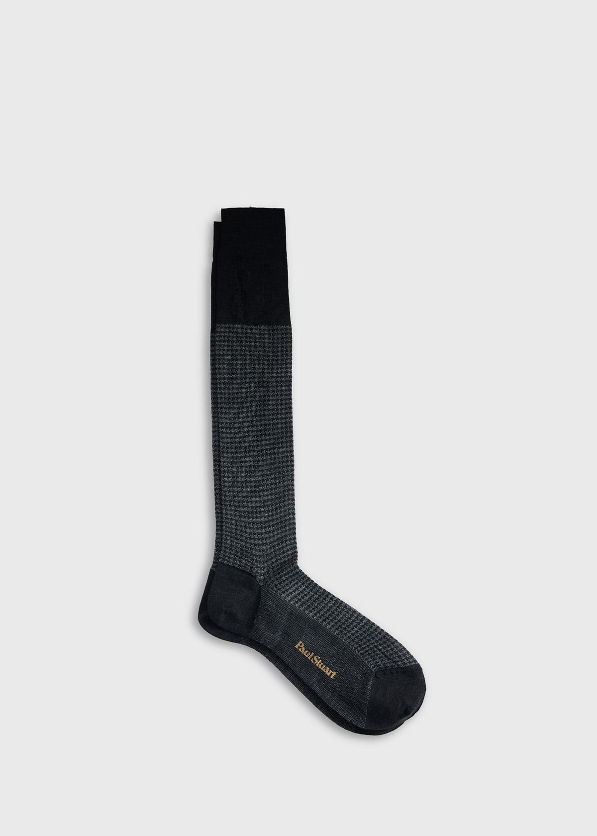 Paul Stuart Premium | Wool Micro Houndstooth Sock