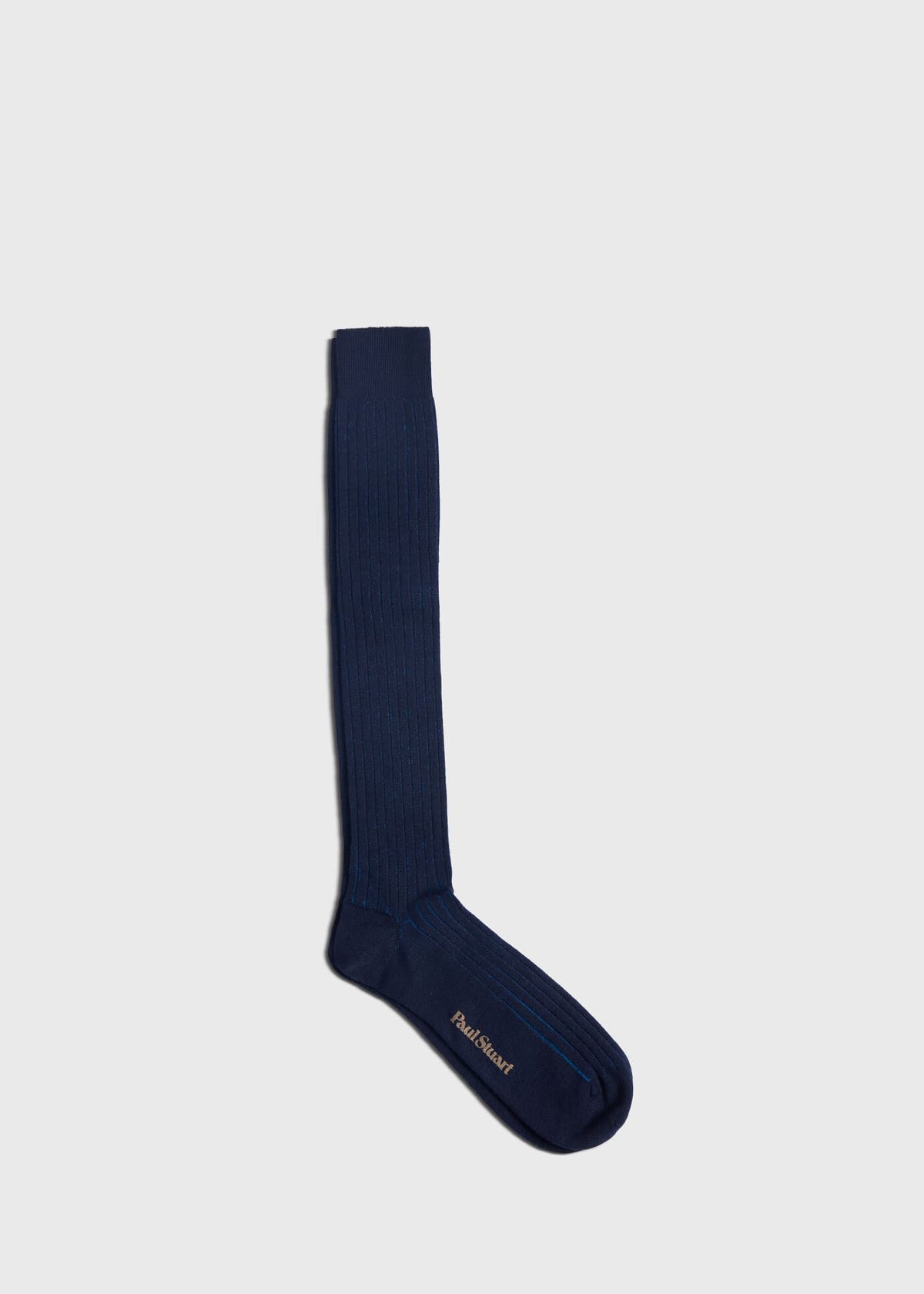 Paul Stuart Discount | Wool & Cotton Shadow Stripe Sock