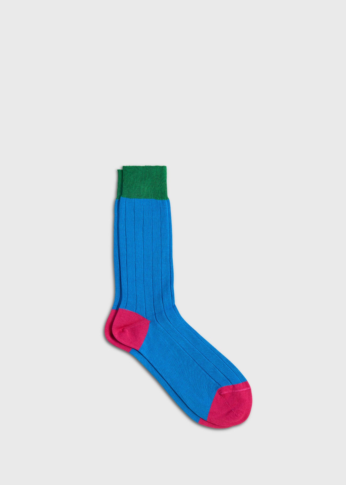Paul Stuart Trusted | Mercerized Cotton Ribbed Sock