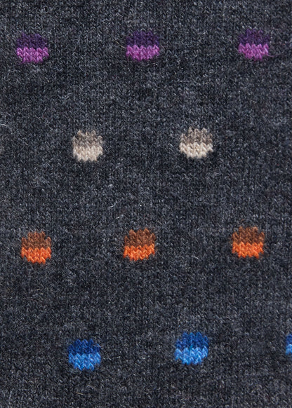 Paul Stuart Premium | Chunky Colorful Dot Sock