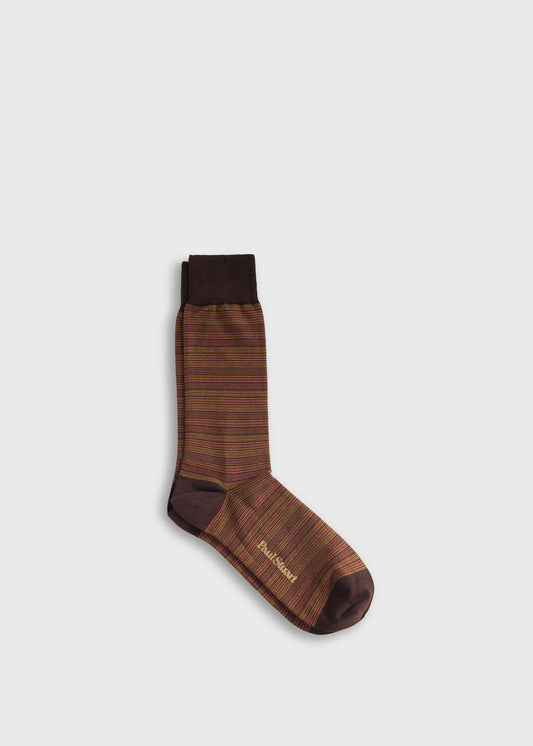 Paul Stuart Customer Favorite | Multicolor Stripe Sock