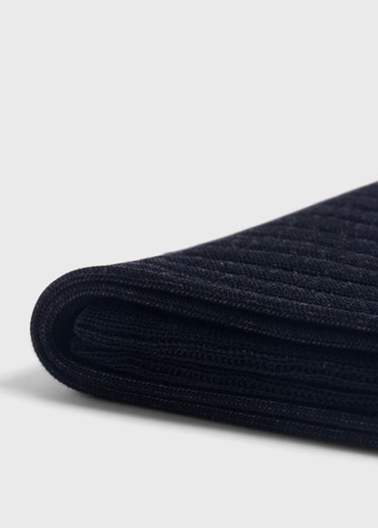 Paul Stuart Discount | Wool/Cotton Shadow Stripe Sock
