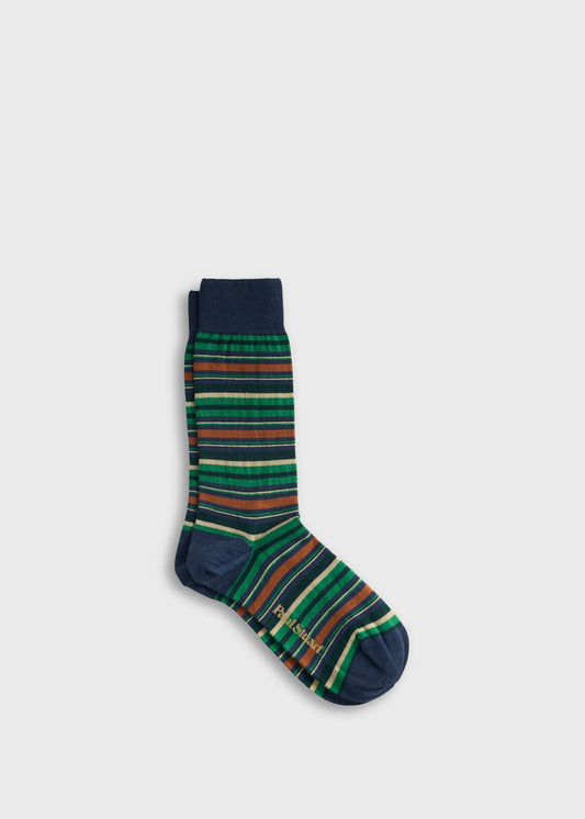 Paul Stuart Trending | Multicolor Stripe Sock