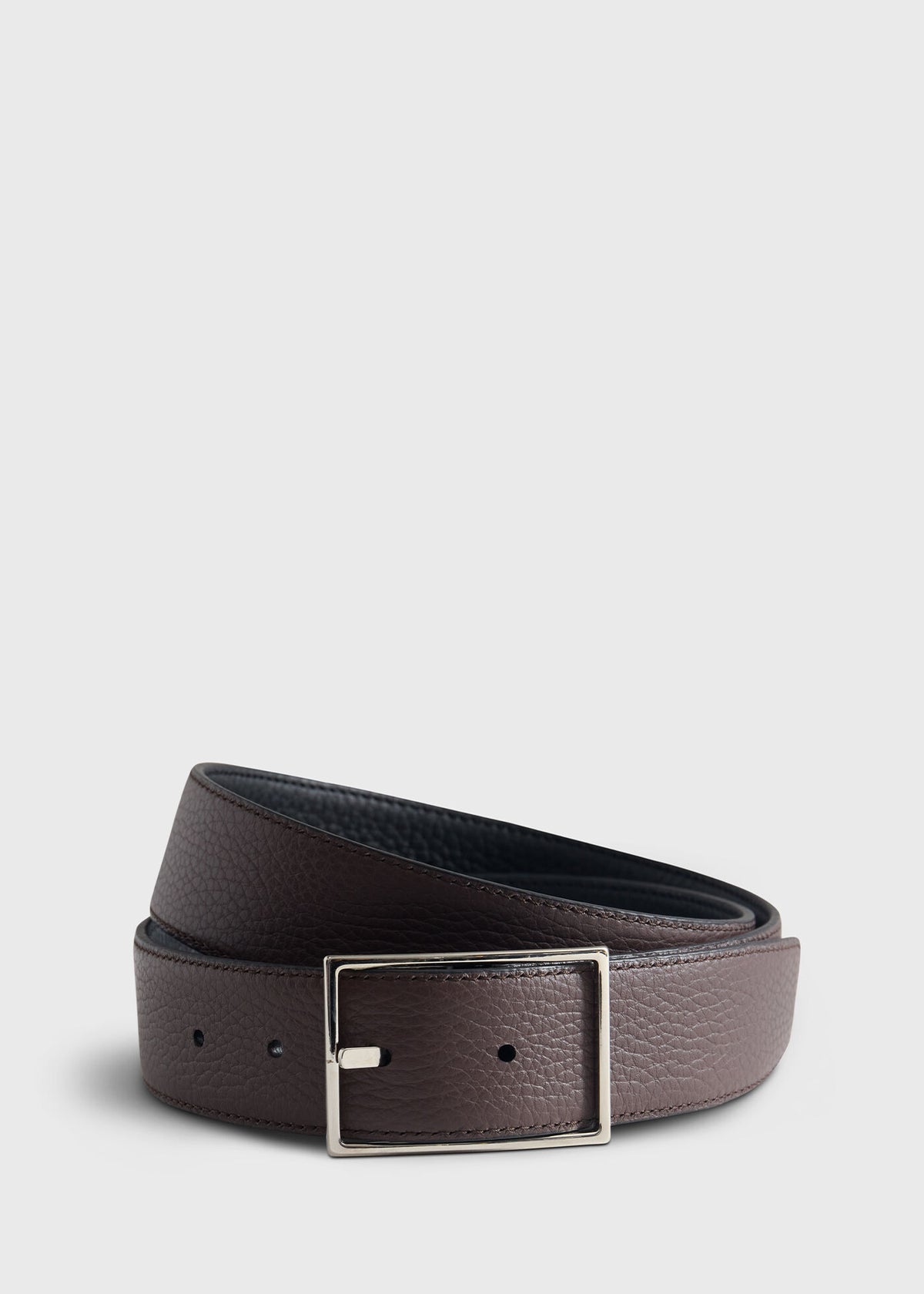 Paul Stuart Top Pick | Grained Taurillon Leather Belt