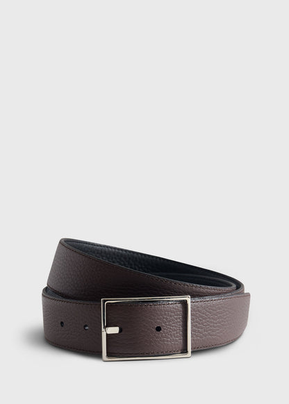 Paul Stuart Top Pick | Grained Taurillon Leather Belt